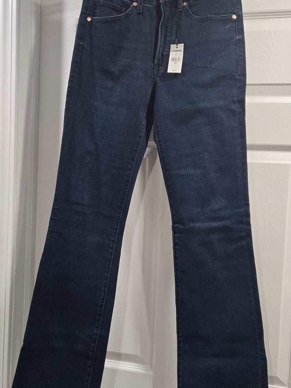 Express Women's Deep Indigo Bootcut Jeans